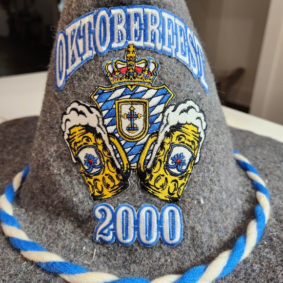 VINTAGE Y2K OKTOBERFEST 2000 PEASANT HAT - Picture 2 of 8